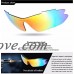 Lorsoul Polarized Sports Sunglasses With 5 Interchangeable Lenes for Men Women Cycling Running Driving Fishing Golf Baseball Glasses - B071H24WN9